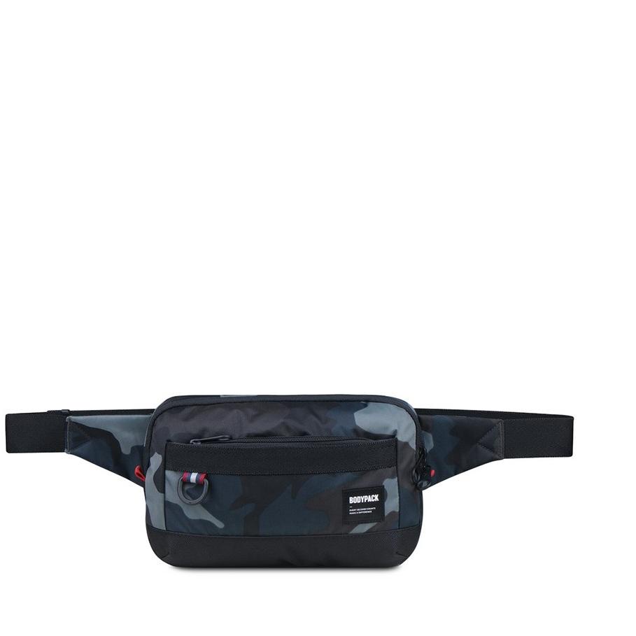 Harga Termurah Tas Pinggang Bodypack Flyker Waist Bag - Hitam