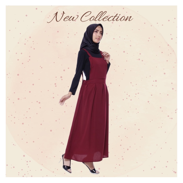 Overall Muslim Wanita | Annie Overall | Original