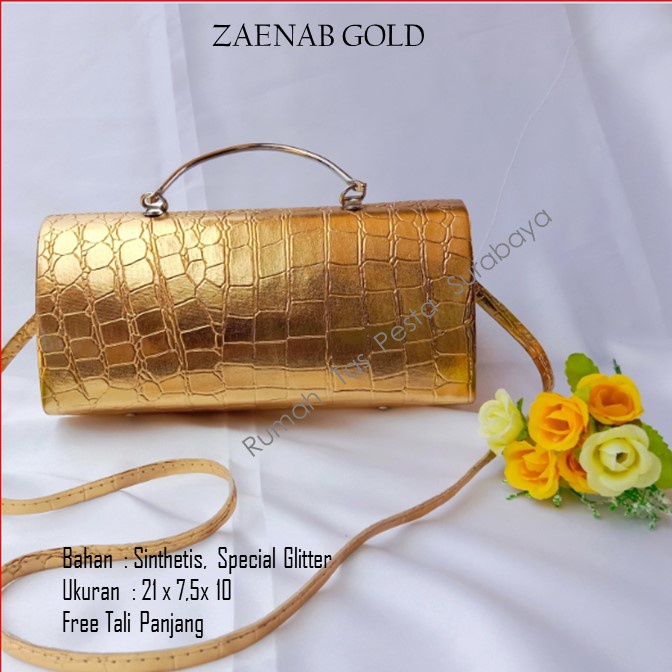 Tas Clutch,Tas Seserahan,Tas Souvenir,ZAENAB GOLD