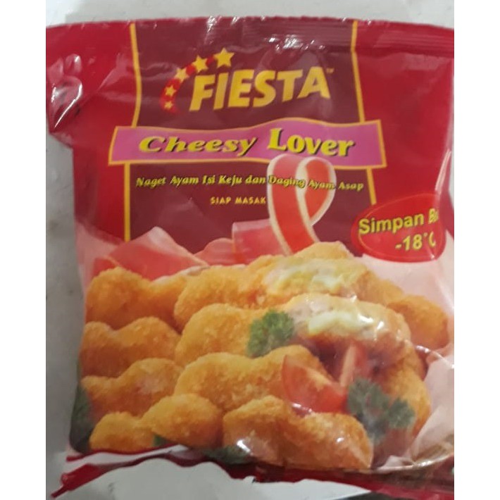 

Fiesta Cheesy Lover 500gram Chicken Nugget Cheese