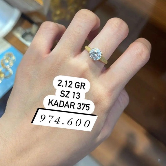 CINCIN EMAS KADAR 375