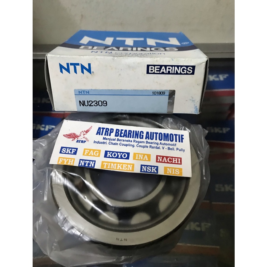 CYLINDRICAL ROLLER BEARING NU 2309 NU2309 NTN JAPAN 45X100X36