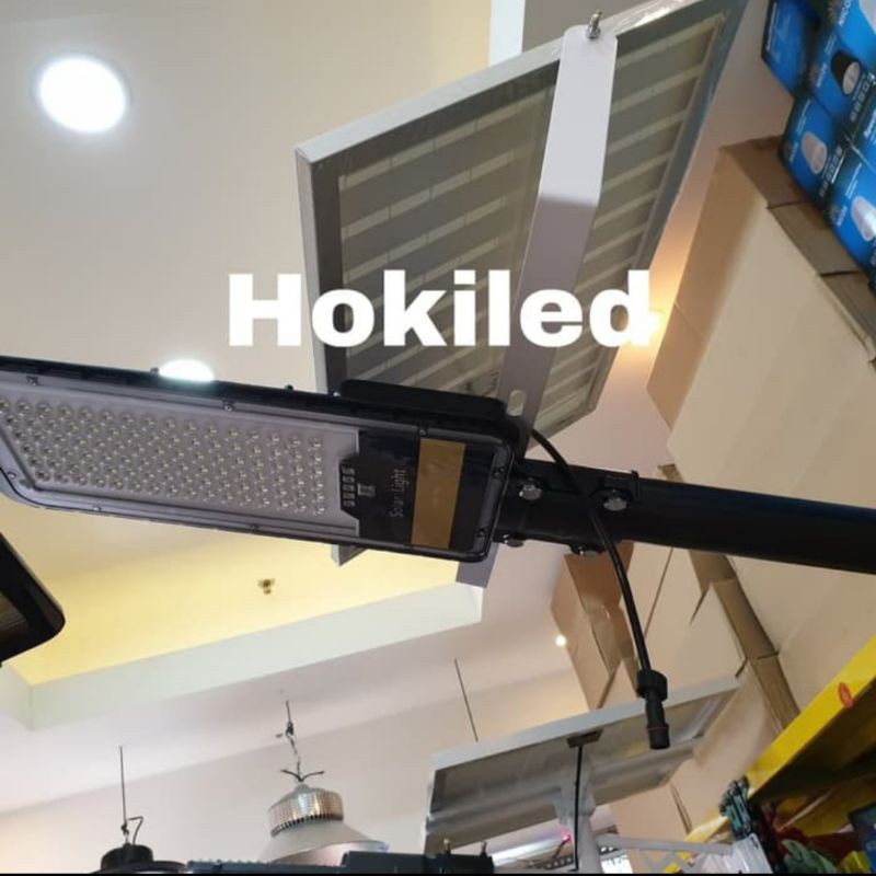 Lampu jalan pju solar 120 watt led lampu pju solar 120w jalan lampu tembak sorot led