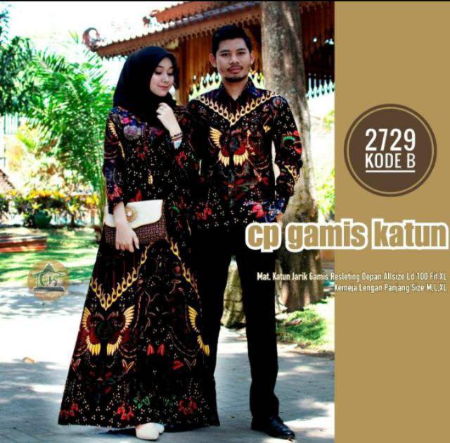 Maura Couple - Sania Ruffle Batik Couple Ori Ndoro Jowi Dnt Garansi Termurah