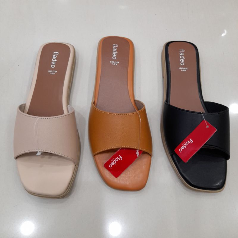 sandal flat wanita fladeo