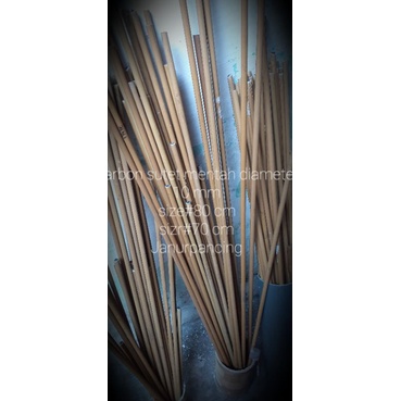 CARBON SUTET MENTAH DIAMETER 10 MM
