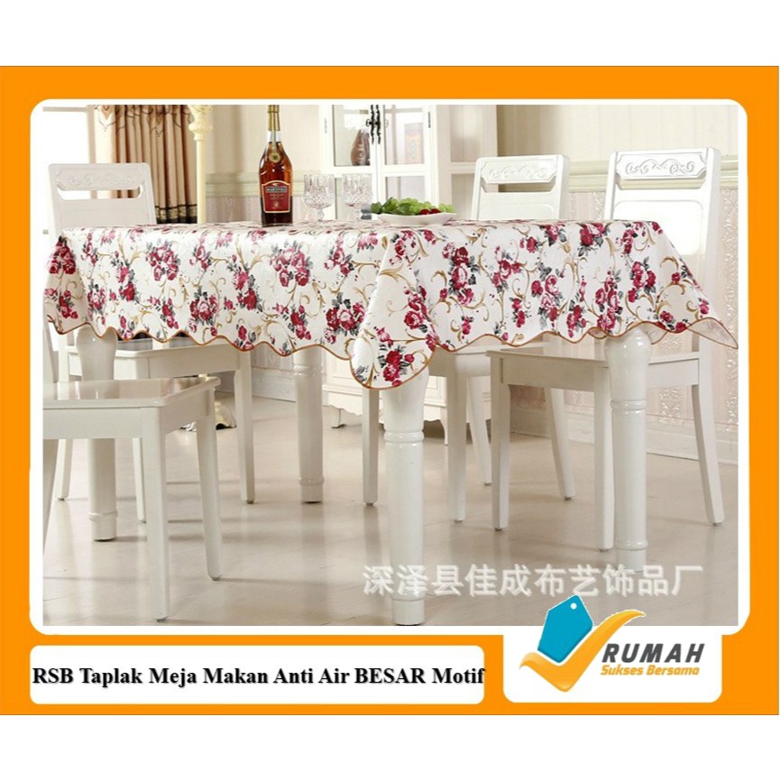 RSB Taplak Meja Makan Ruang Tamu Anti Air PVC Set Murah RSB Taplak Meja Makan Ruang Tamu Anti Air PVC Set Murah