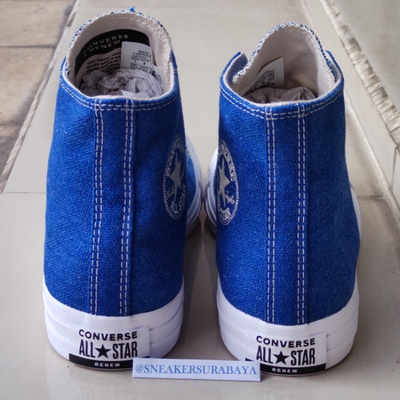 Converse Chuck Taylor Hi Renew Rush Blue