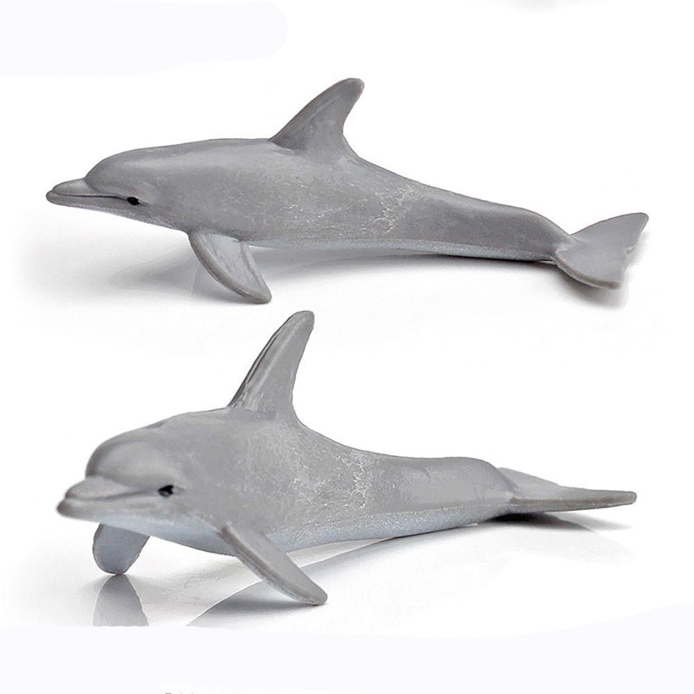 R-flower 12PCS / Set Mainan Edukasi Bentuk Paus / Hiu / Ikan Paus Untuk Anak Laki-Laki / Perempuan Whale