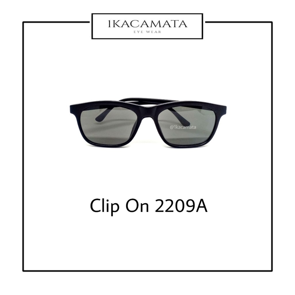 CLIP ON 2209A FREE 5 LENSA CADANGAN SUNGLASS MURAH BERKUALITAS