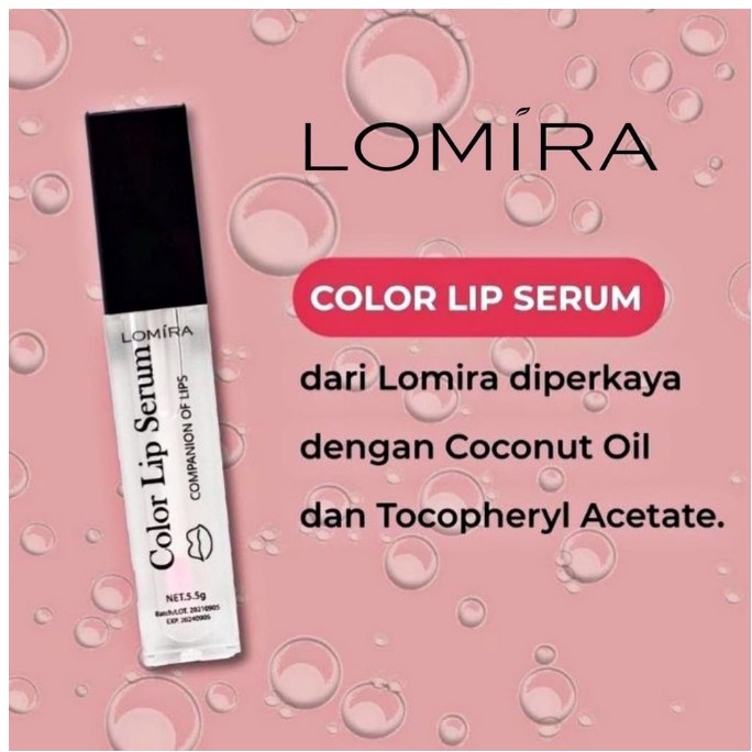 [BPOM] LOMIRA COLOR LIP SERUM 5.5G 100%ORI