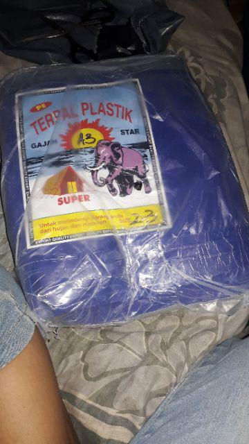 Promoo Terpal Plastik A3 Size 2m X 3m/ Terpal Warung Alas Lesehan Tutup Mobil Pick Up 2m X 3m