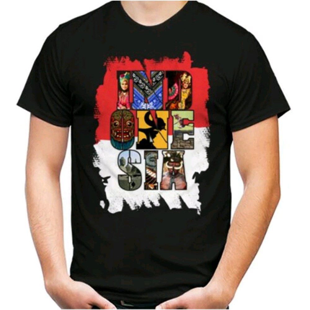 Ready Stok kaos Indonesia Jokowi Big Size Diskon