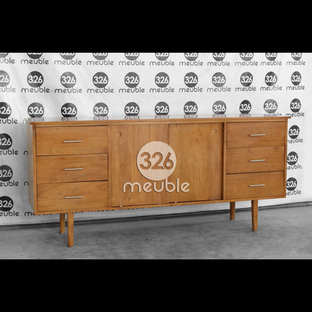 Meja TV Vintage Mebel Jepara - Meja TV Vintage Jati - Bufet TV Jati