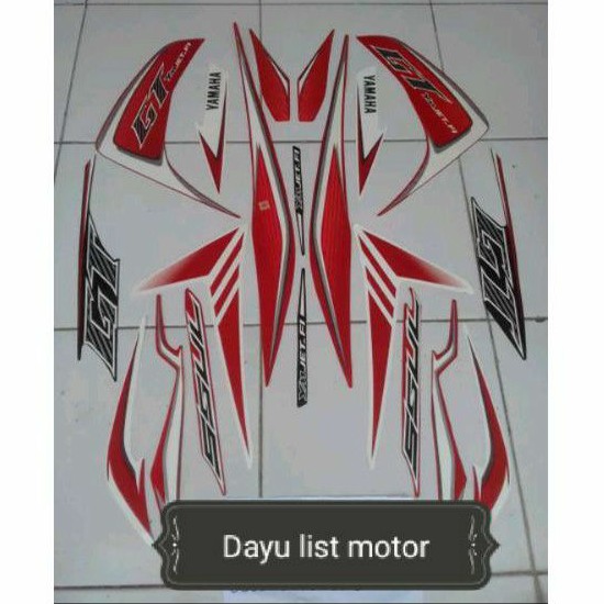 striping mio soul gt 2013 merah