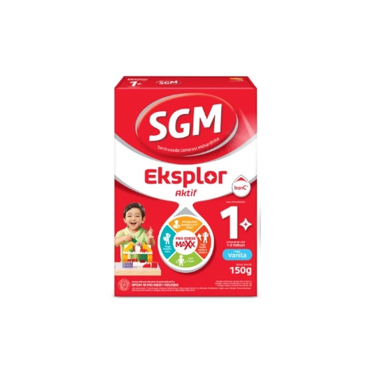 SGM eksplor 1+ Vanilla/Madu 150/900 gram
