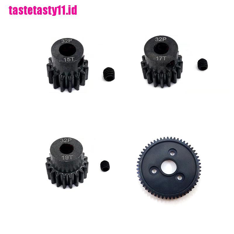 Motor Gear Spurs 54t 15t 17t 19t Bahan Metal Steel Untuk Traxxas Slash