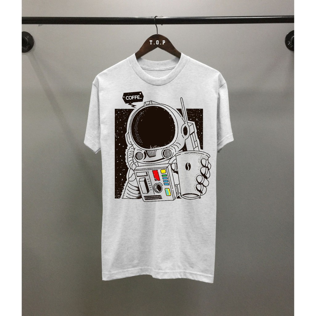 Kaos murah Kaos distro murah baju  distro pria t-shirt murah combed30s astro coffe