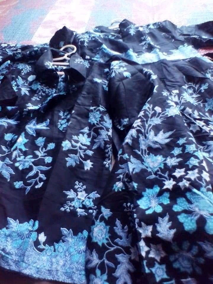 Couple Sakura Gamis Katun Batik