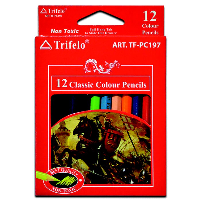 Pensil Warna Kecil / Mini Isi 12 Warna | yanna866