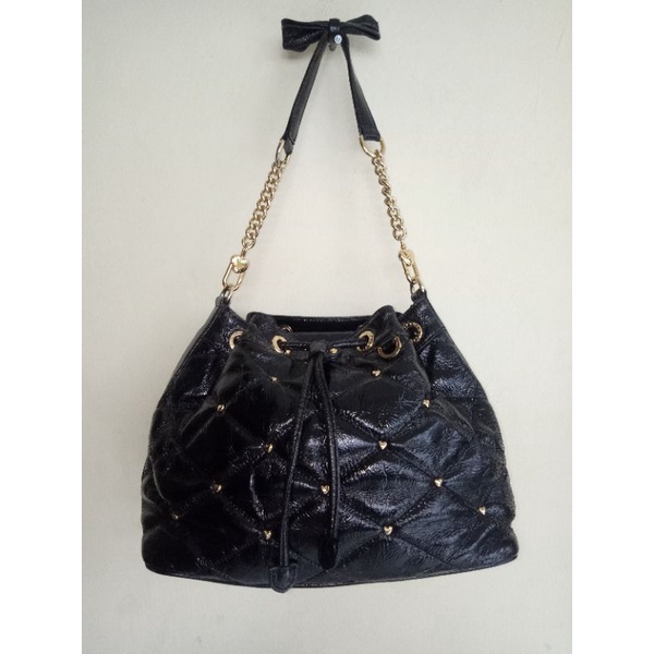 PL Tas serut kulit, mewah,uk.cantik,   LoveCat