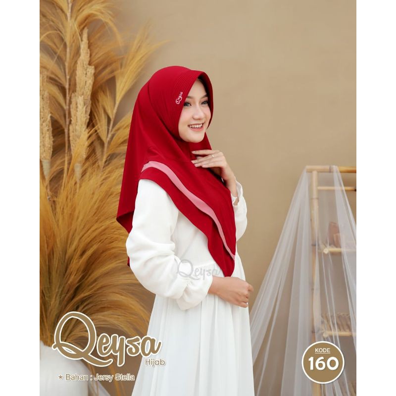 Qeysa hijab original / Qeysa hijab kode 160 / Jilbab qeysa / Jilbab Qeysa Ori