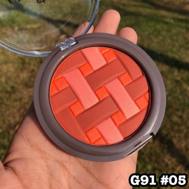 GINA GLAM Graceful Blusher #G91 Thailand / Blush On / Cosmetic / Makeup / Blushon / Pigmented