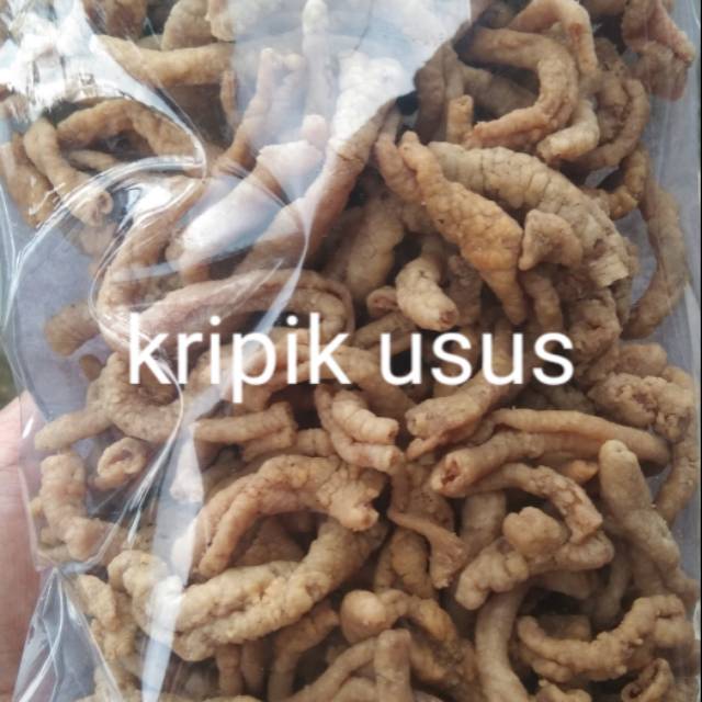 

Kripik usus (kiloan)