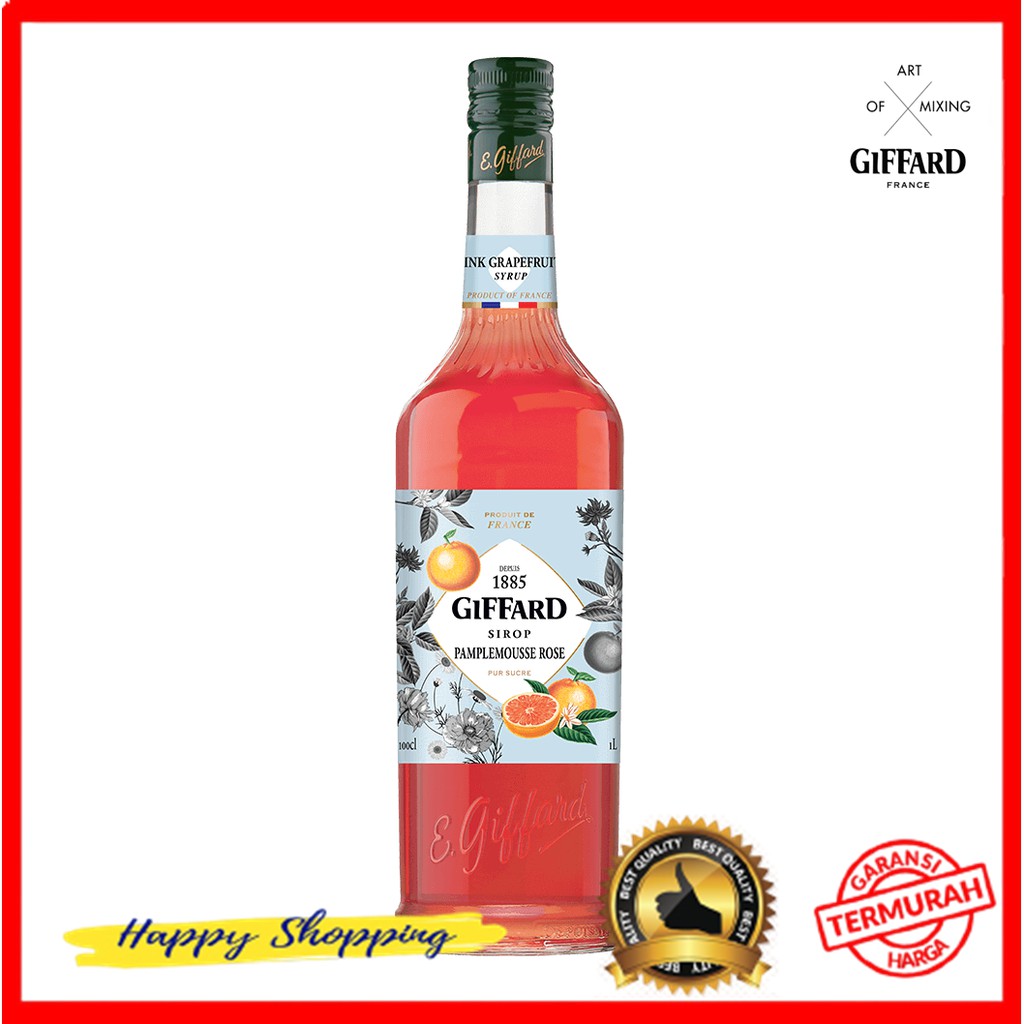 

Syrup Giffard Rose 1000ml-Syrup Flavour