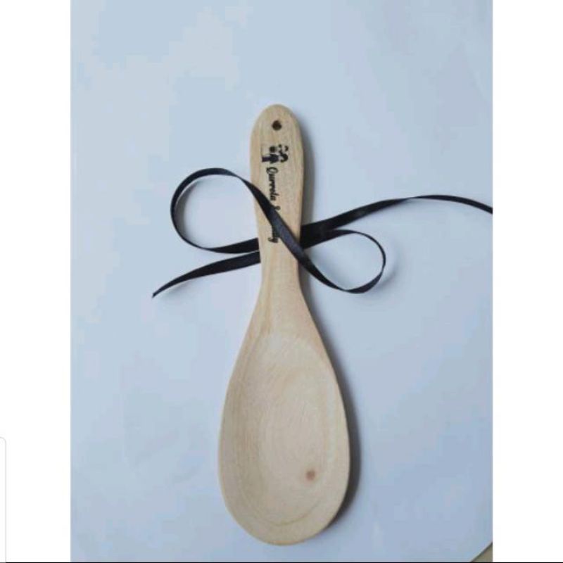 SOVENIR CENTONG KAYU TANPA KEMAS