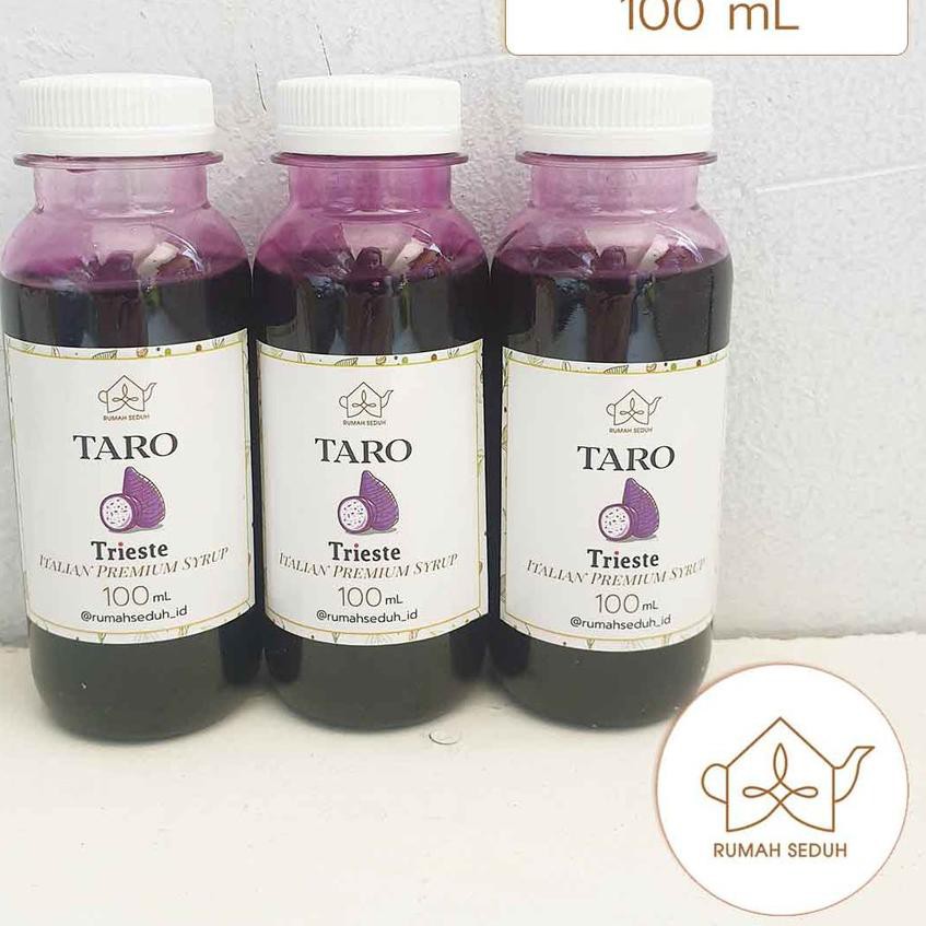 

HOT SALE!!! 100mL Sirup Taro merk Trieste - Taro Italian Premium Syrup MURAH