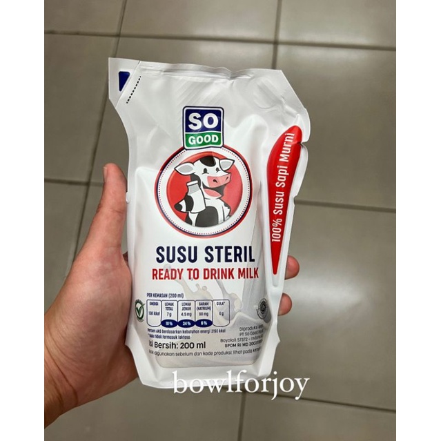

SO GOOD SUSU STERIL