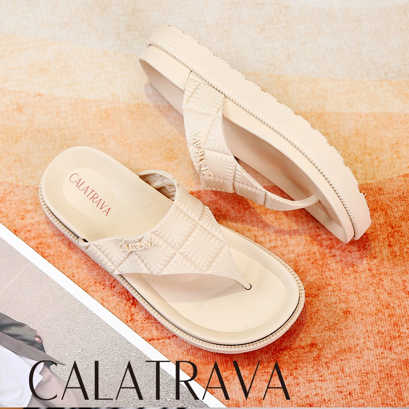 SENDAL JELLY WANITA CALATRVA | SANDAL SELOP SANDAL CALATRAVA 1605-5