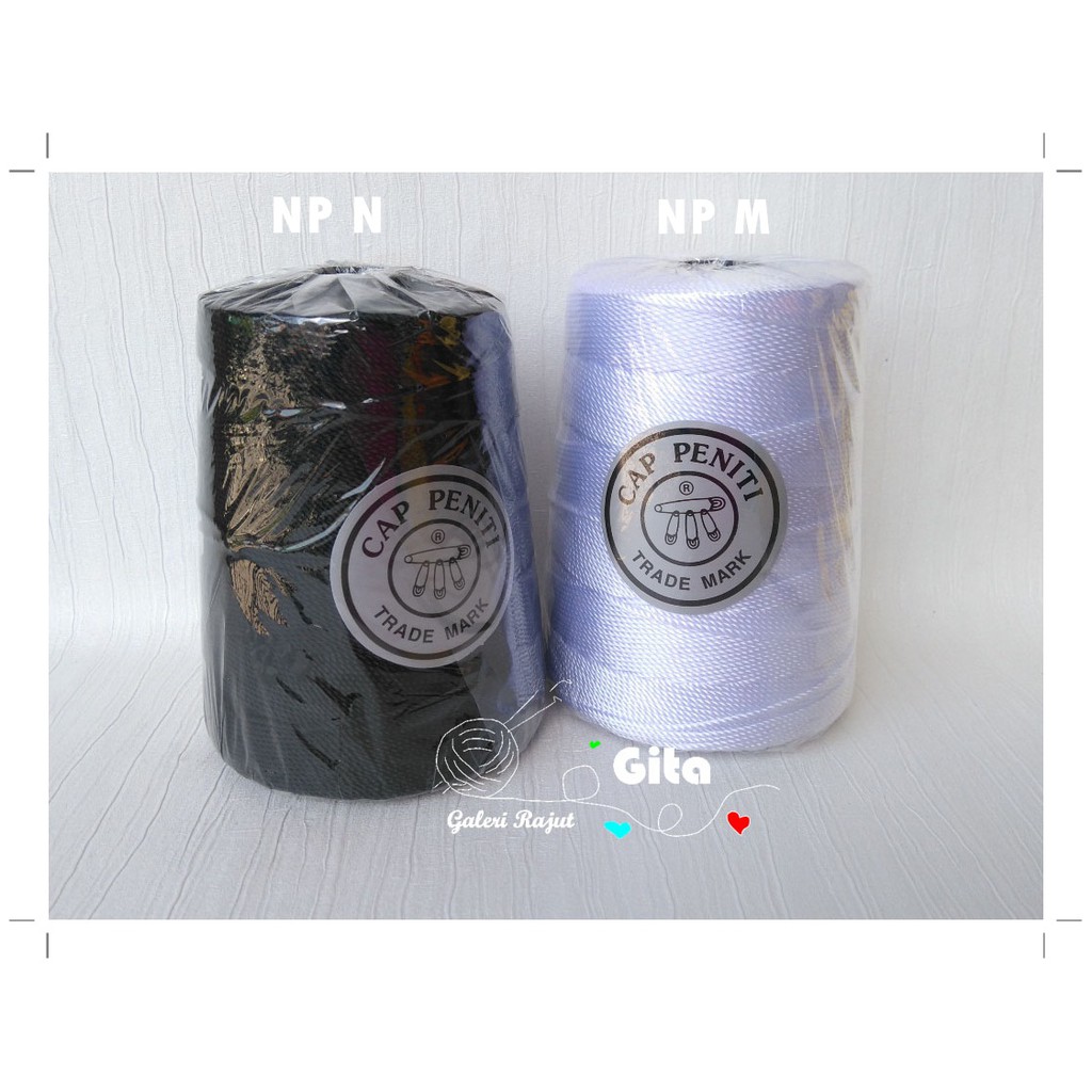 Benang Nylon Cap Peniti D27 (Benang Rajut)