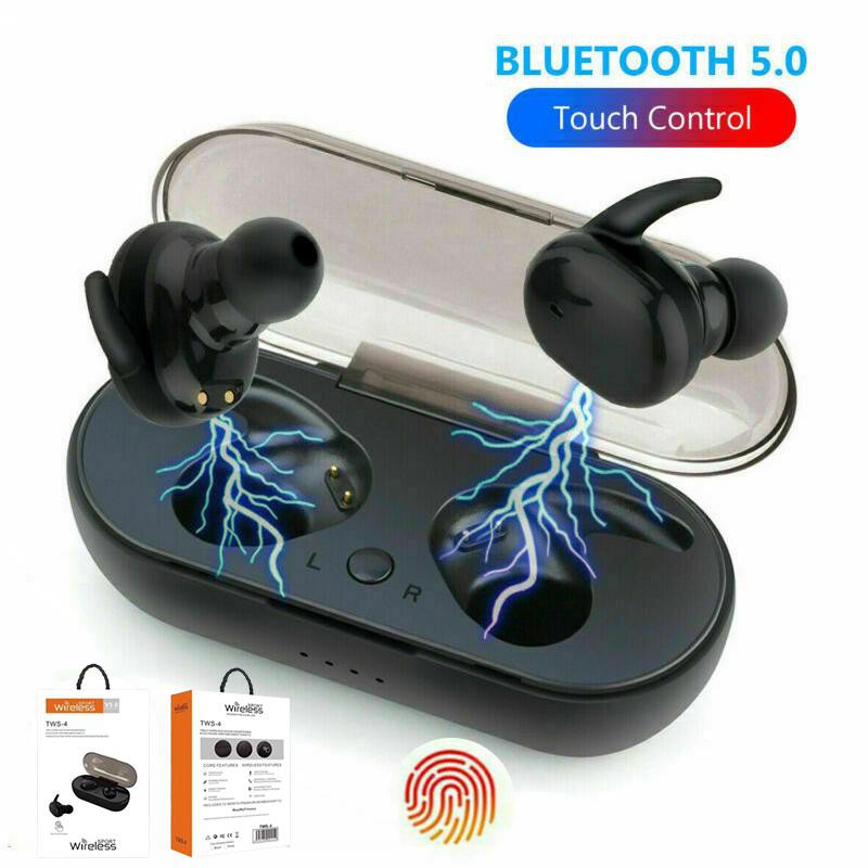 Earphone Headset Bluetooth I7S TWS4 Wireless 5.0 HIFI Stereo Sound Music In-ear With Mic Earphone Bluetooth I7S TWS