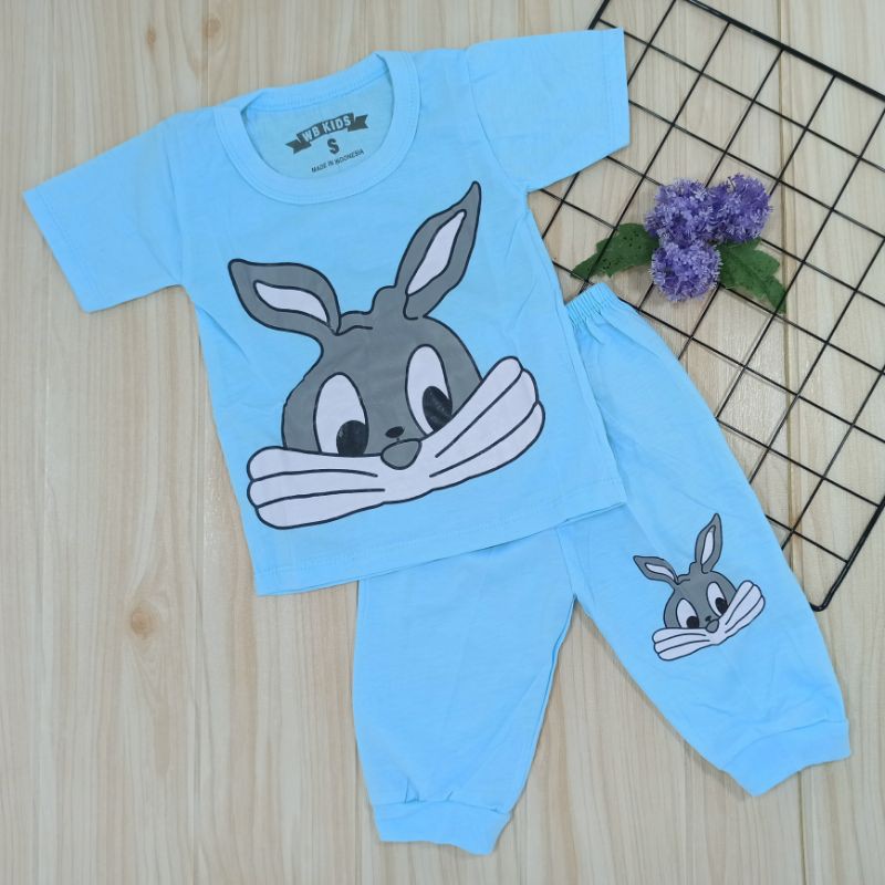 [Ss-1048] Pakaian Anak Unisex 1-3tahun, Playsuit Baju Bermain, Kaos Anak Murah Keren