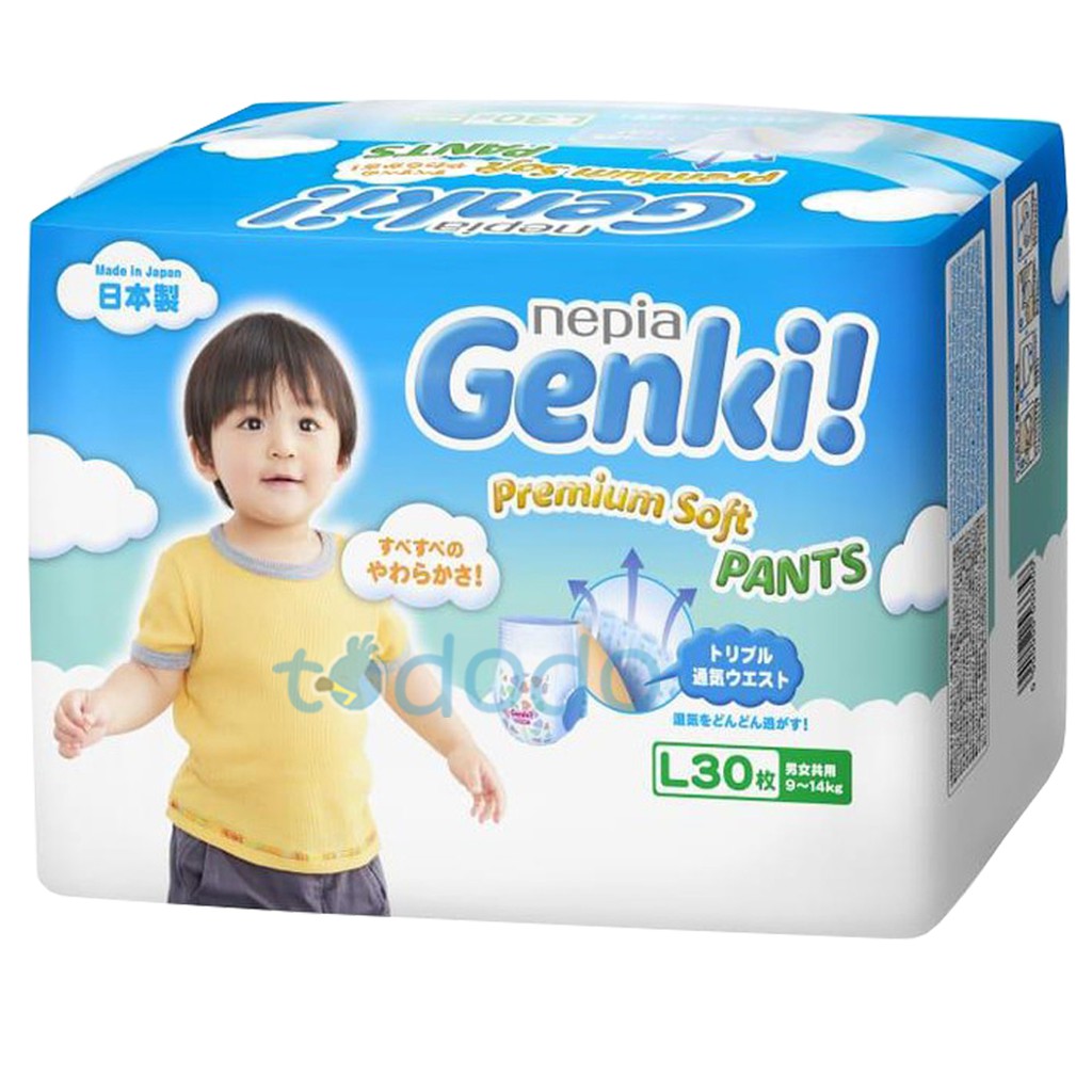 Nepia Genki Pants L 30 - Popok Bayi