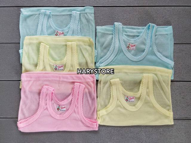 Singlet Kiki anak warna baby bayi dan balita 0-6 tahun murah