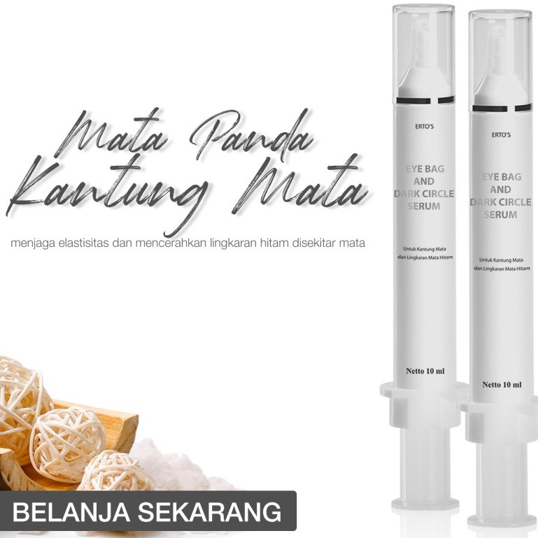 [ORI] Eyebag &amp; Dark Circle Serum | Eye Serum Mengatasi Kantong Mata dan Mata Panda Ampuh