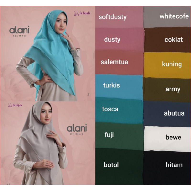Khimar Alani ori Fahijab