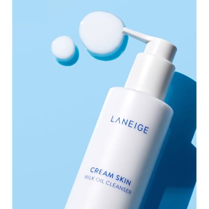 Jual Laneige cream skin milk oil cleanser 200ml Shopee Indonesia