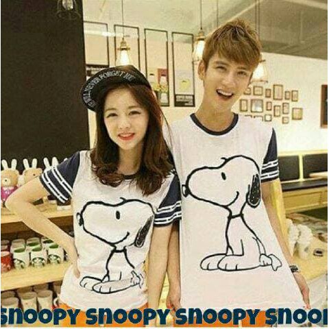 Couple Blouse Line SNOOPY