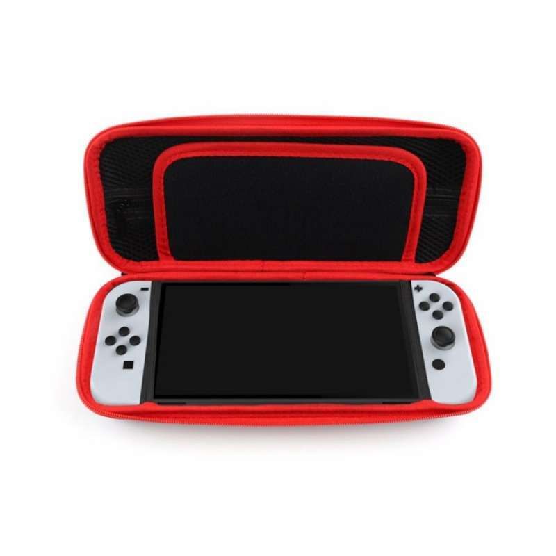 Host Storage Package Tas Pouch Dompet Airfoam Storage Case Dobe Nintendo Switch OLED TNS-1130