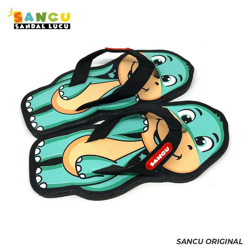 SANCU DINO SANDAL ANAK SANDAL KARAKTER SANCU TERMURAH TERLARIS