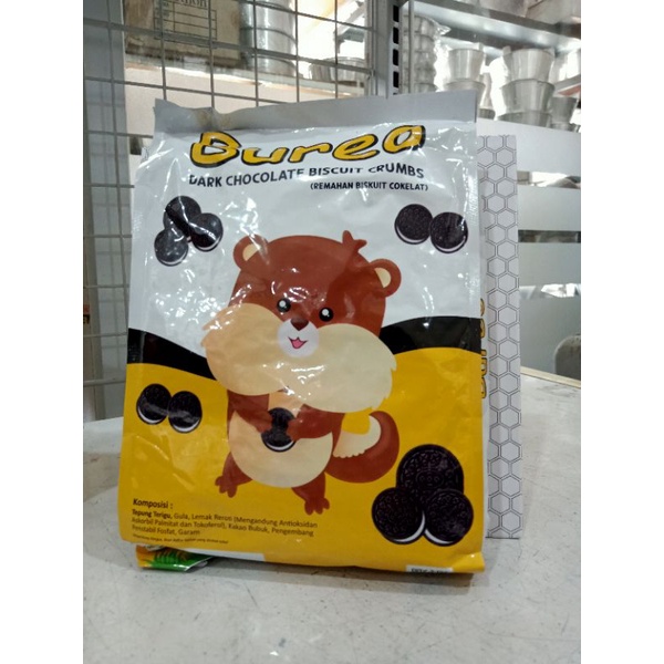 

BUREO DARK CHOCOLATE CRUMB (HALUS) 1KG COCOK UNTUK TOPPING KUE DLL