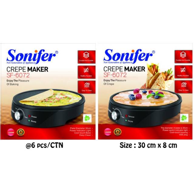 Pembuat crepes. Kulit crepes. Crepes maker