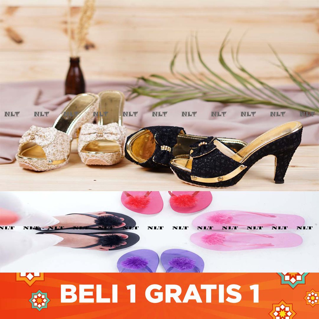 BELHI 1 GRATIS 1 High Heels BRUKAT PITA