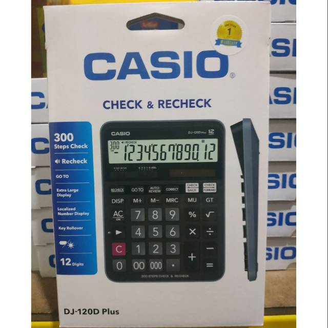 

Casio calculator DJ-120DPlus 12Digit Original
