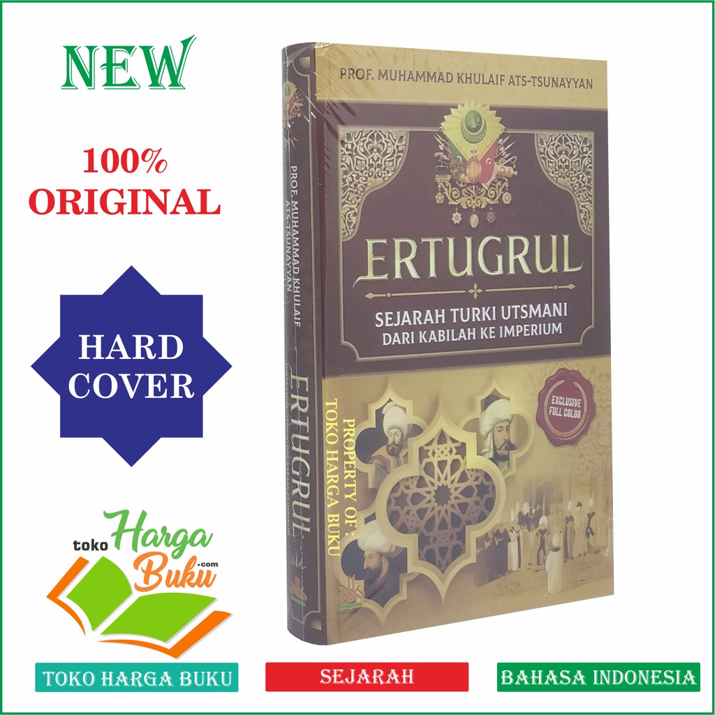 Foto ERTUGRUL Sejarah Turki Utsmani dari Kabilah ke Imperium HARD COVER - Penerbit Pustaka Al-Kautsar