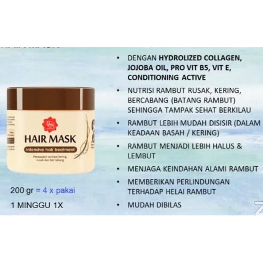 VIVA HAIR MASK 200GR INTENSIVE MASKER RAMBUT PERAWATAN KOSMETIK